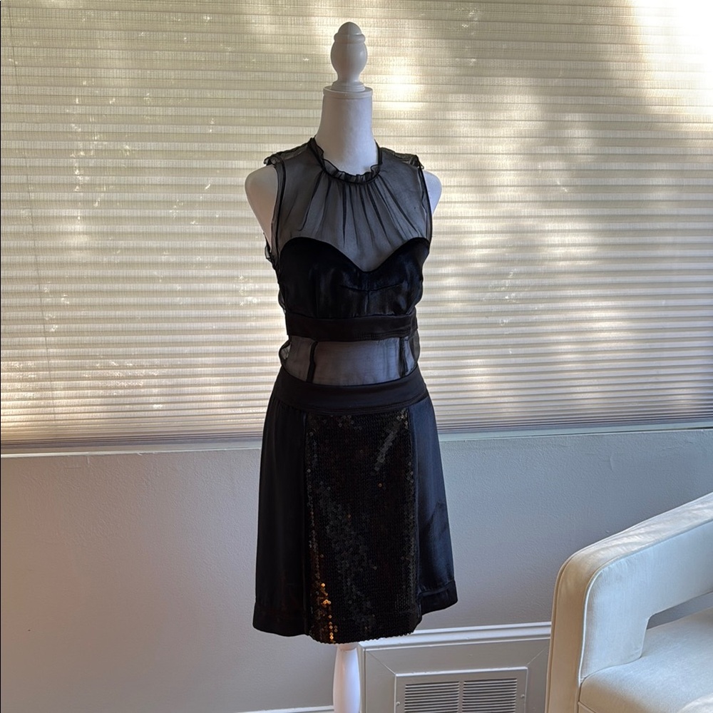 Dolce & Gabbana Velvet Sequin Dress